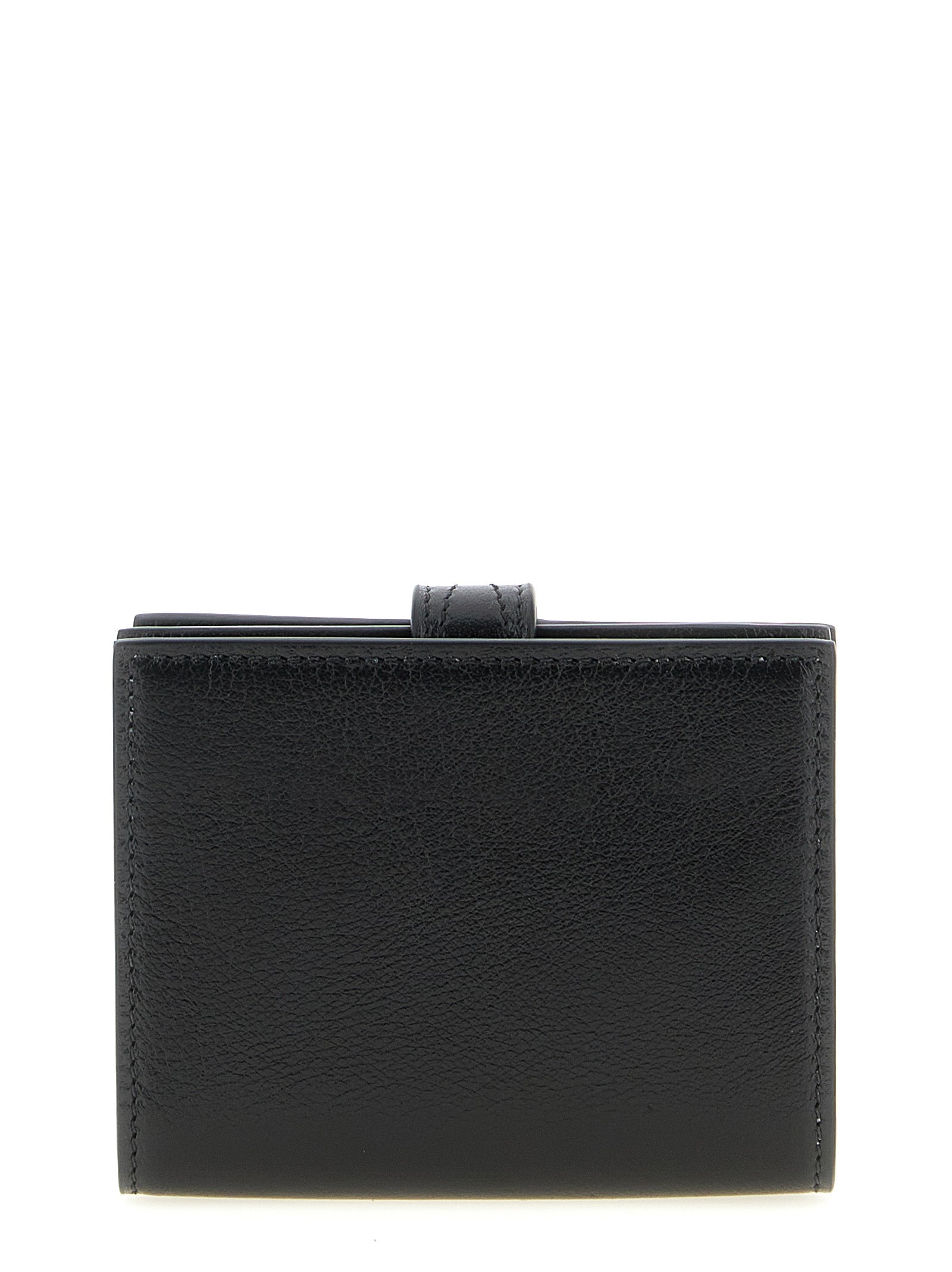 Chloé Black Buffalo Leather Cardholder - Paddington