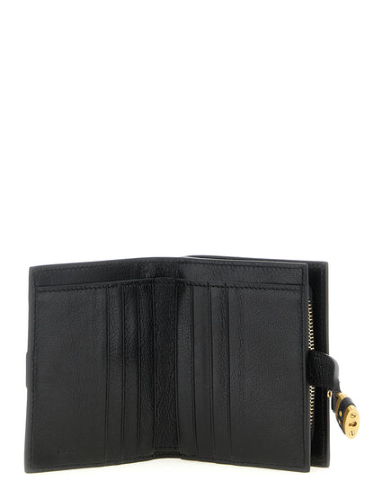 Chloé Black Buffalo Leather Cardholder - Paddington
