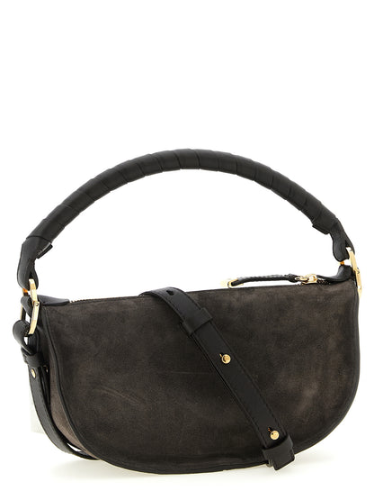 Chloé Marcie Brown Calfskin Shoulder Bag