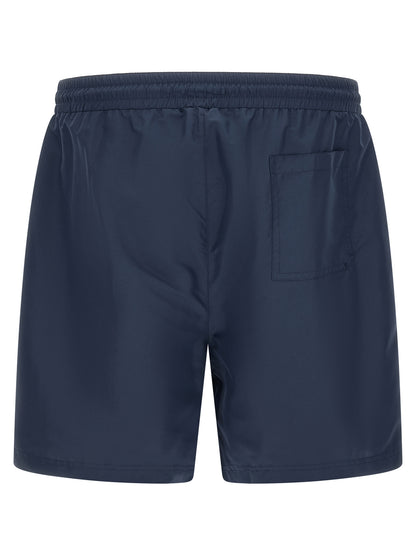 Brunello Cucinelli Blue Polyester Swim Shorts