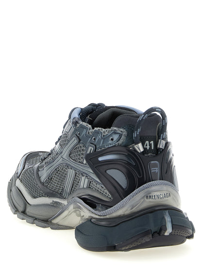 Balenciaga Gray Runner Sneakers