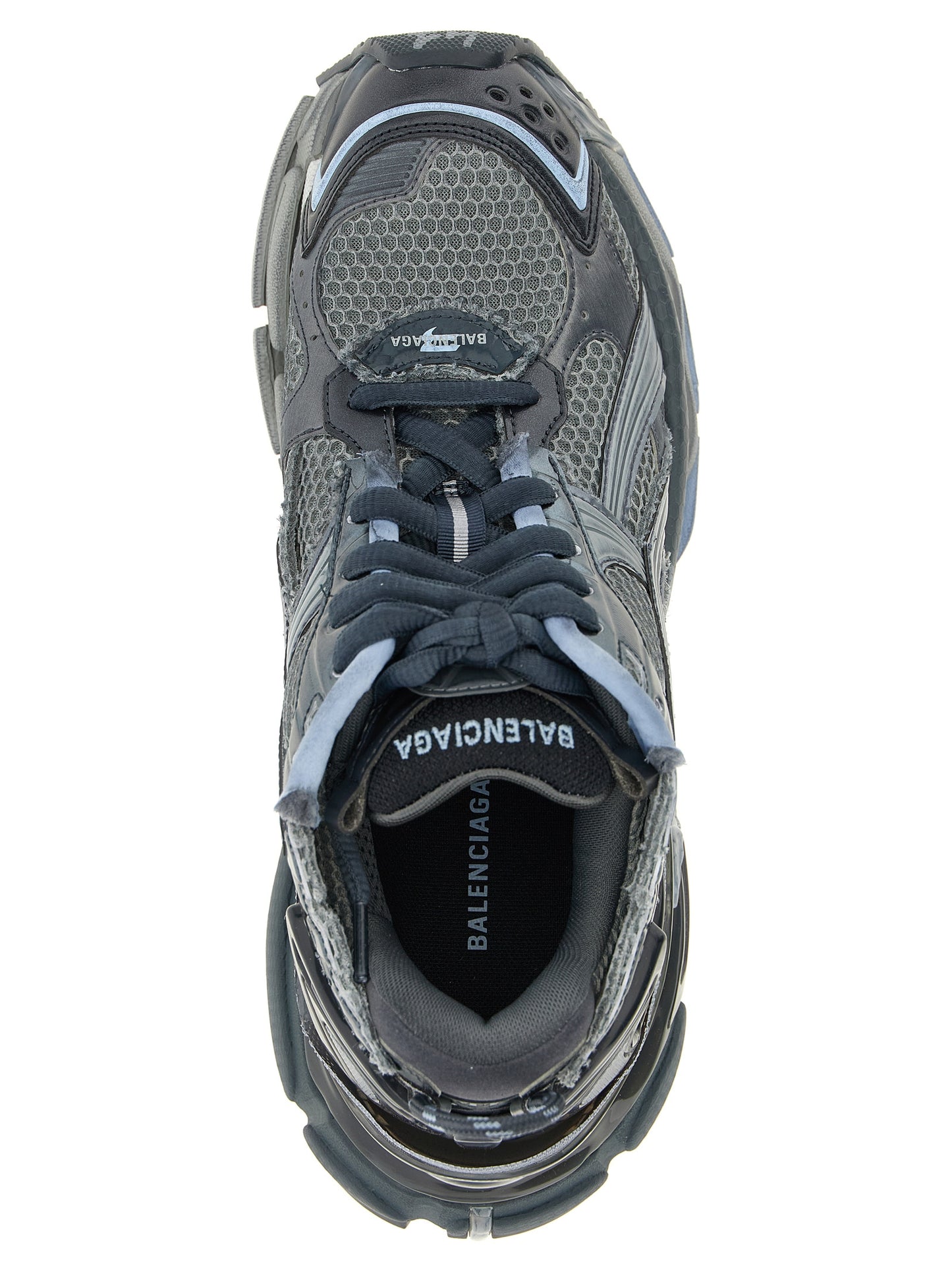 Balenciaga Gray Runner Sneakers