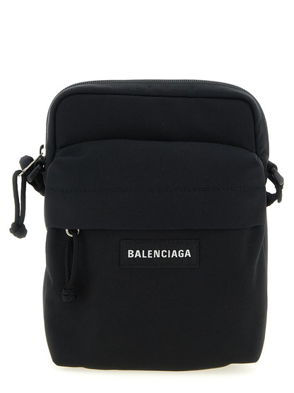 Balenciaga Explorer Black Polyamide Crossbody Bag