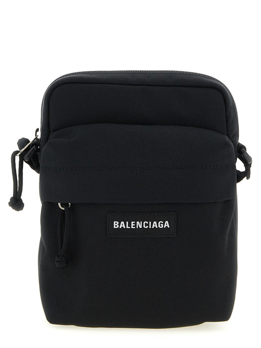Balenciaga Explorer Black Polyamide Crossbody Bag