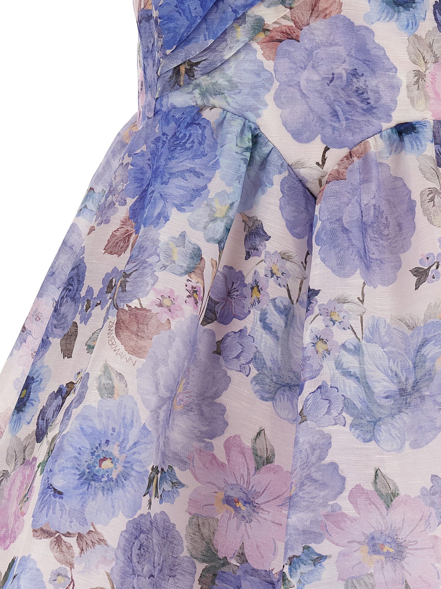 Vivienne Westwood Rebellion Mini Dress - Blue Linen
