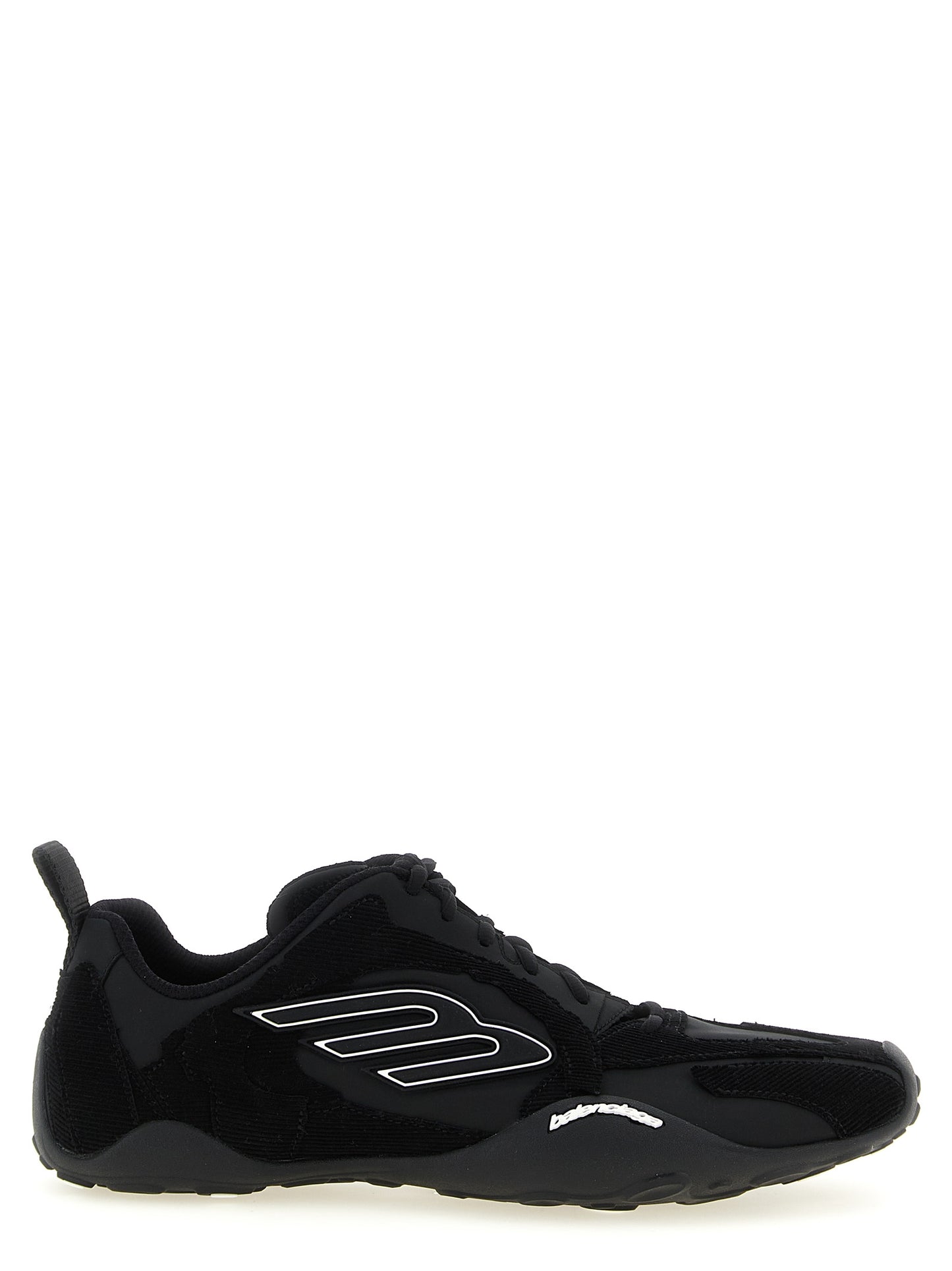 Balenciaga Monday Ultra Black Polyester Athletic Sneakers