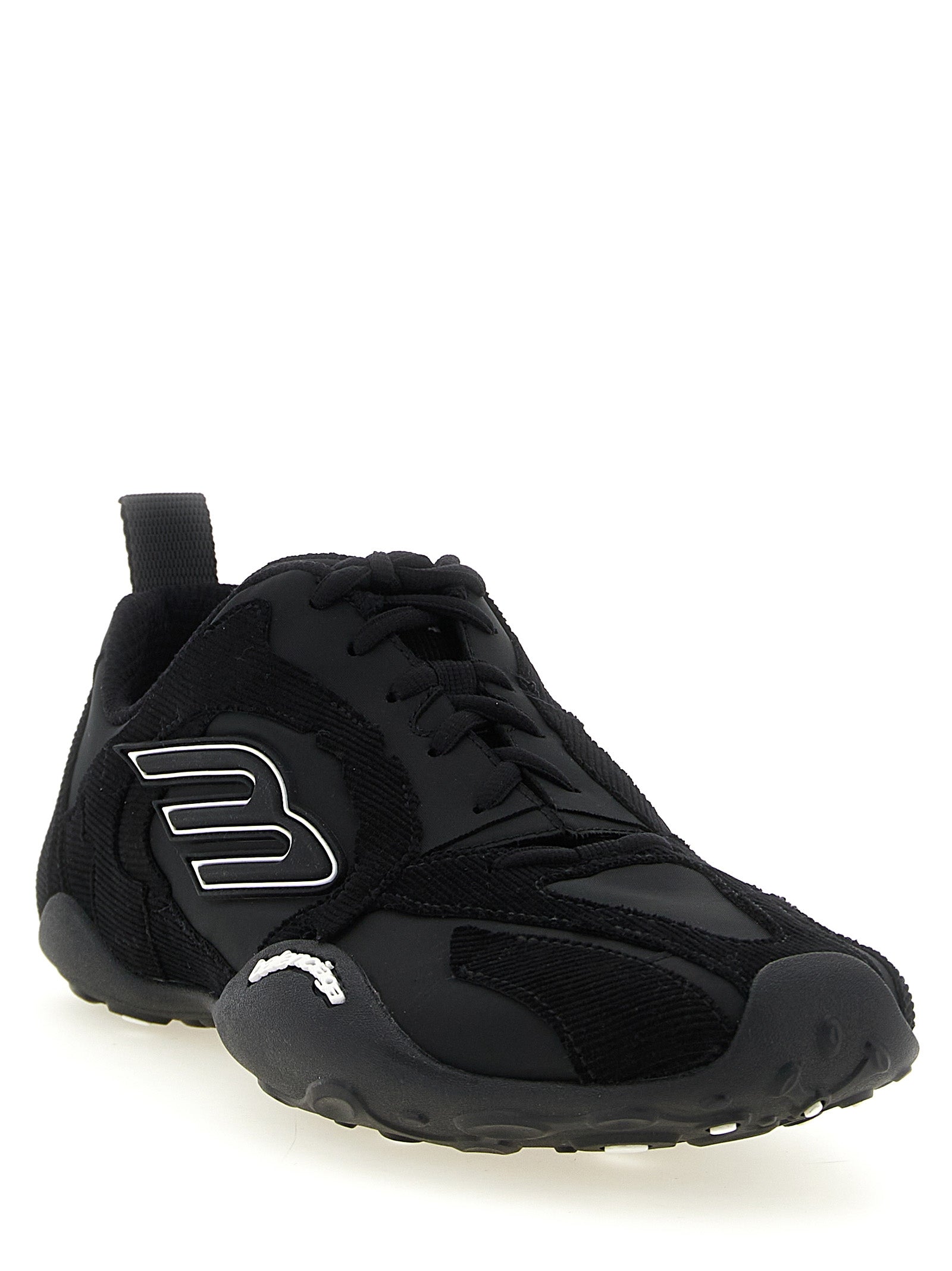 Balenciaga Monday Ultra Black Polyester Athletic Sneakers