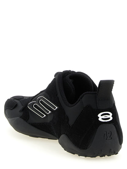 Balenciaga Monday Ultra Black Polyester Athletic Sneakers