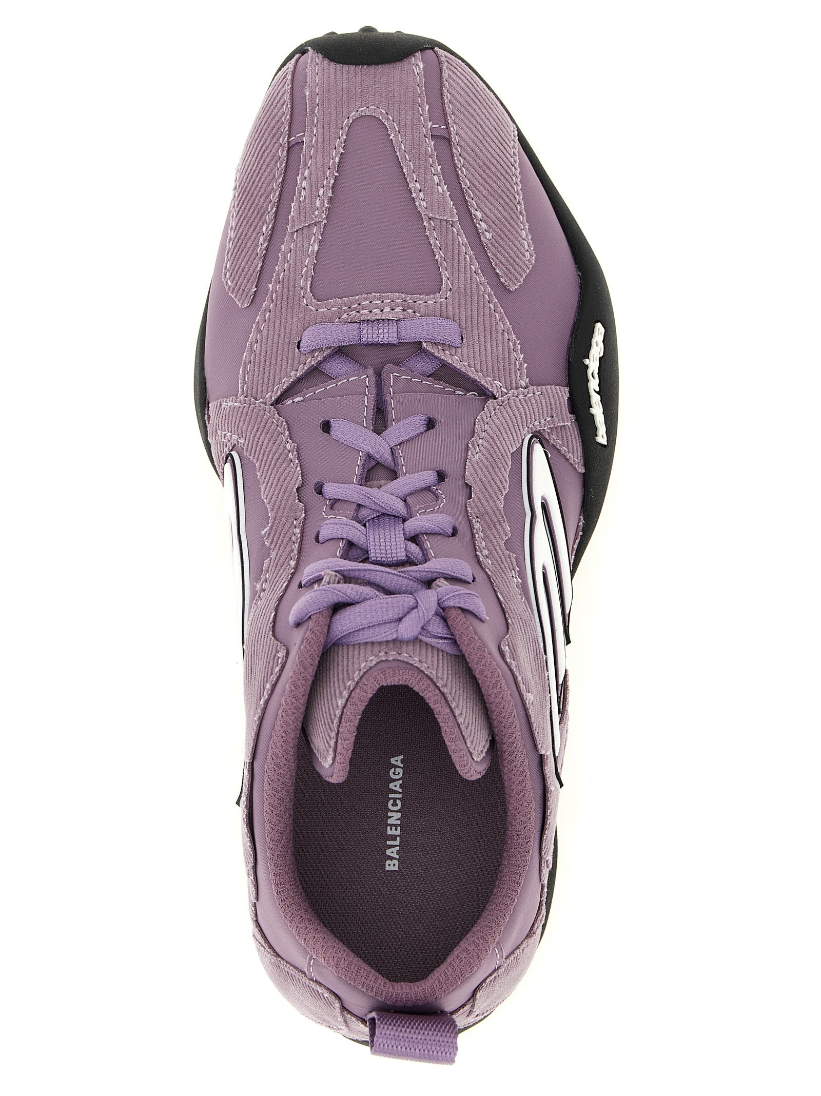 Balenciaga Monday Ultra Purple Polyester Athletic Sneakers