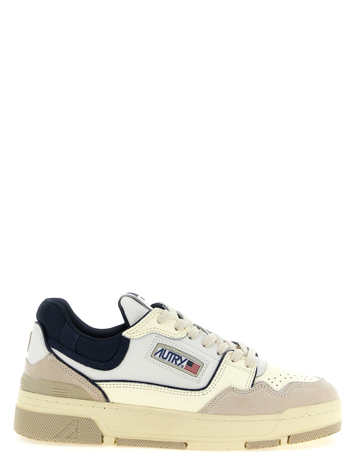 Autry Blue Cowhide Low Top Sneakers - EU46/US13