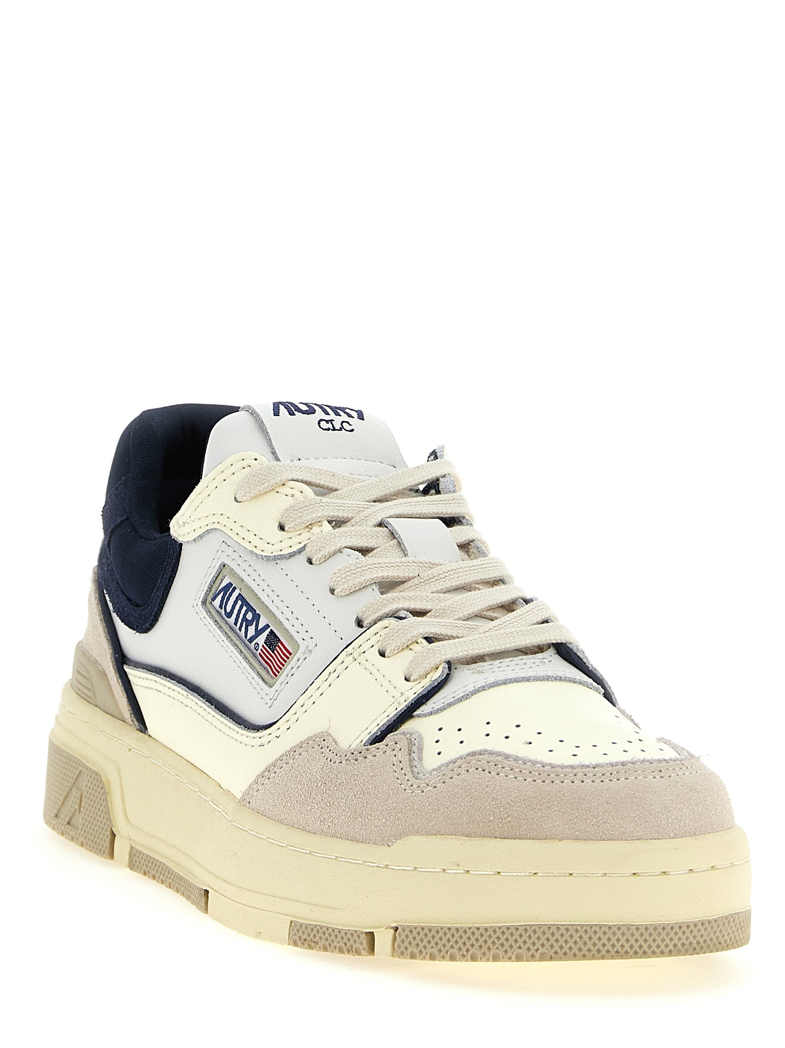 Autry Blue Cowhide Low Top Sneakers - EU46/US13
