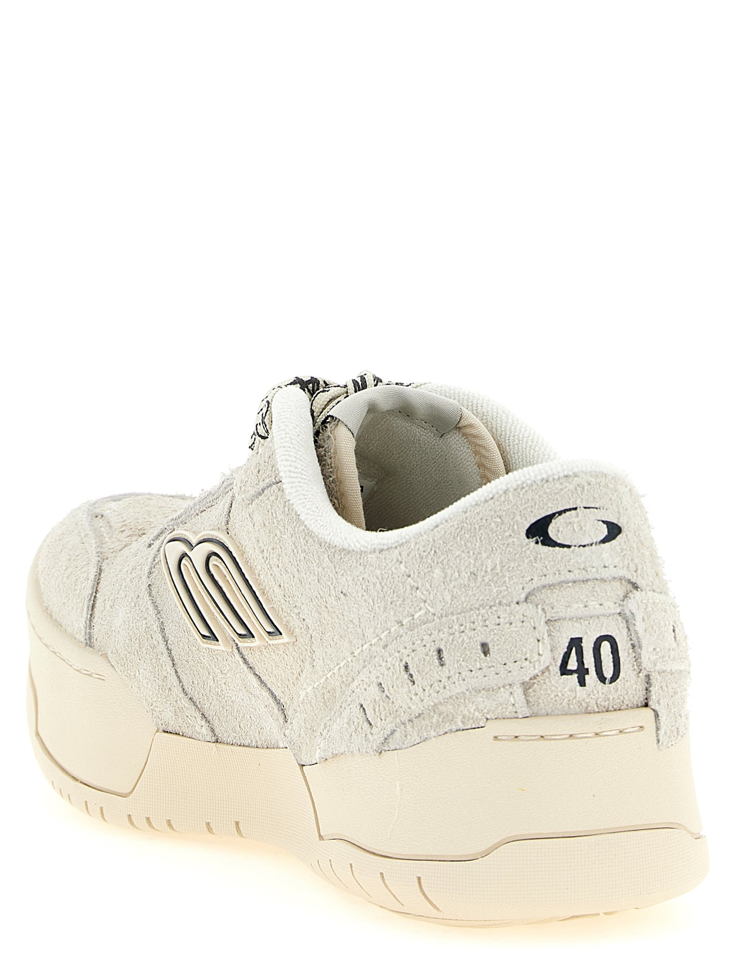 Balenciaga Hamptons Beige Bovine Leather Platform Sneakers