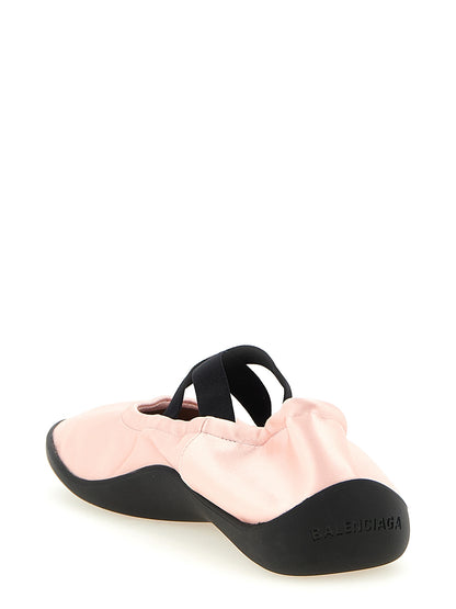 Balenciaga Shibuya Multicolor Polyester Ballet Flats