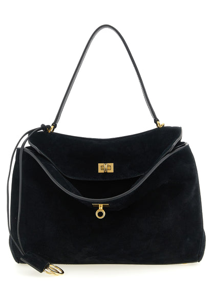 Balenciaga Rodeo Black Calfskin Handbag