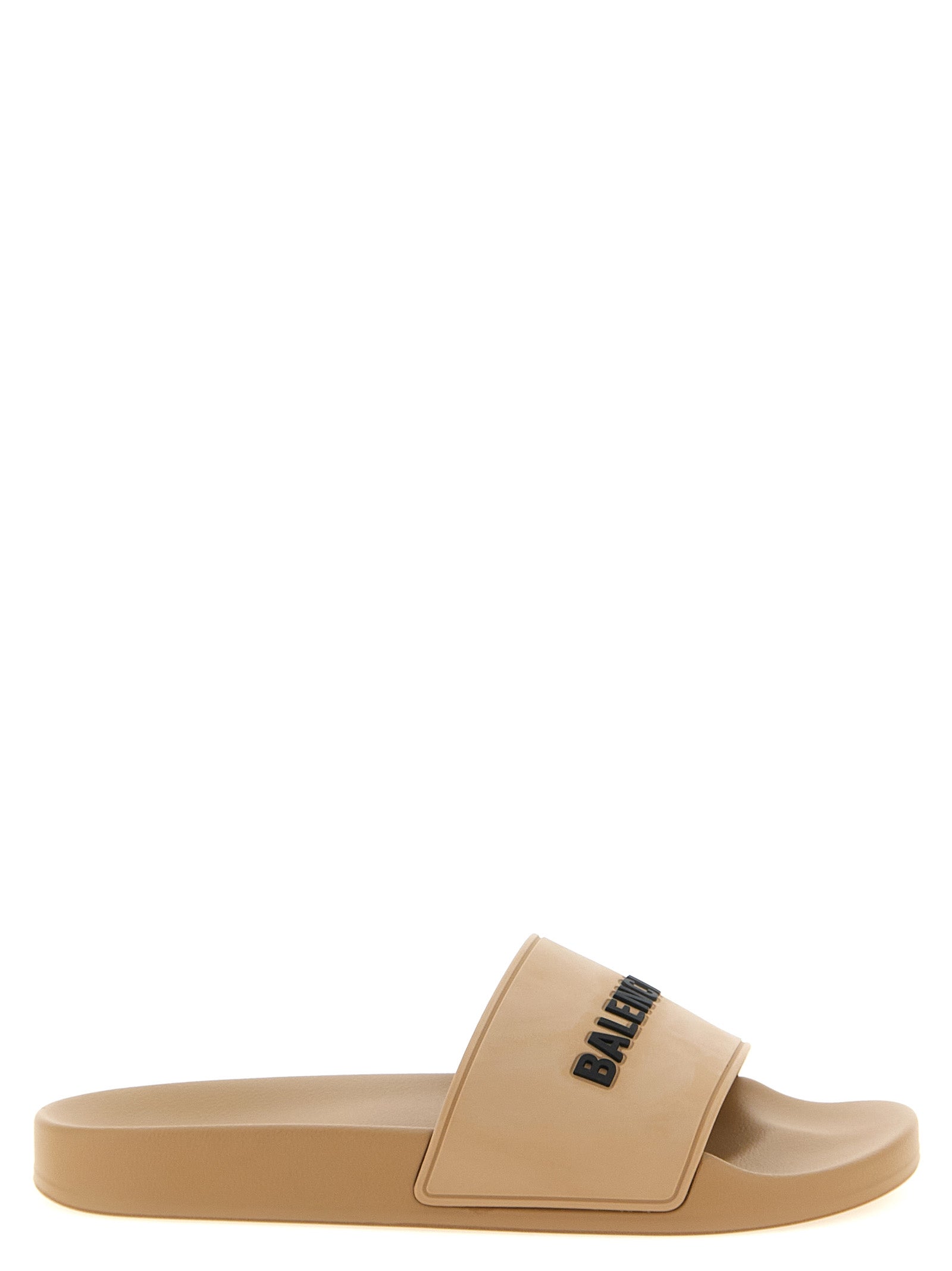Balenciaga Slide Pool Beige Plastic Slides EU41/US11
