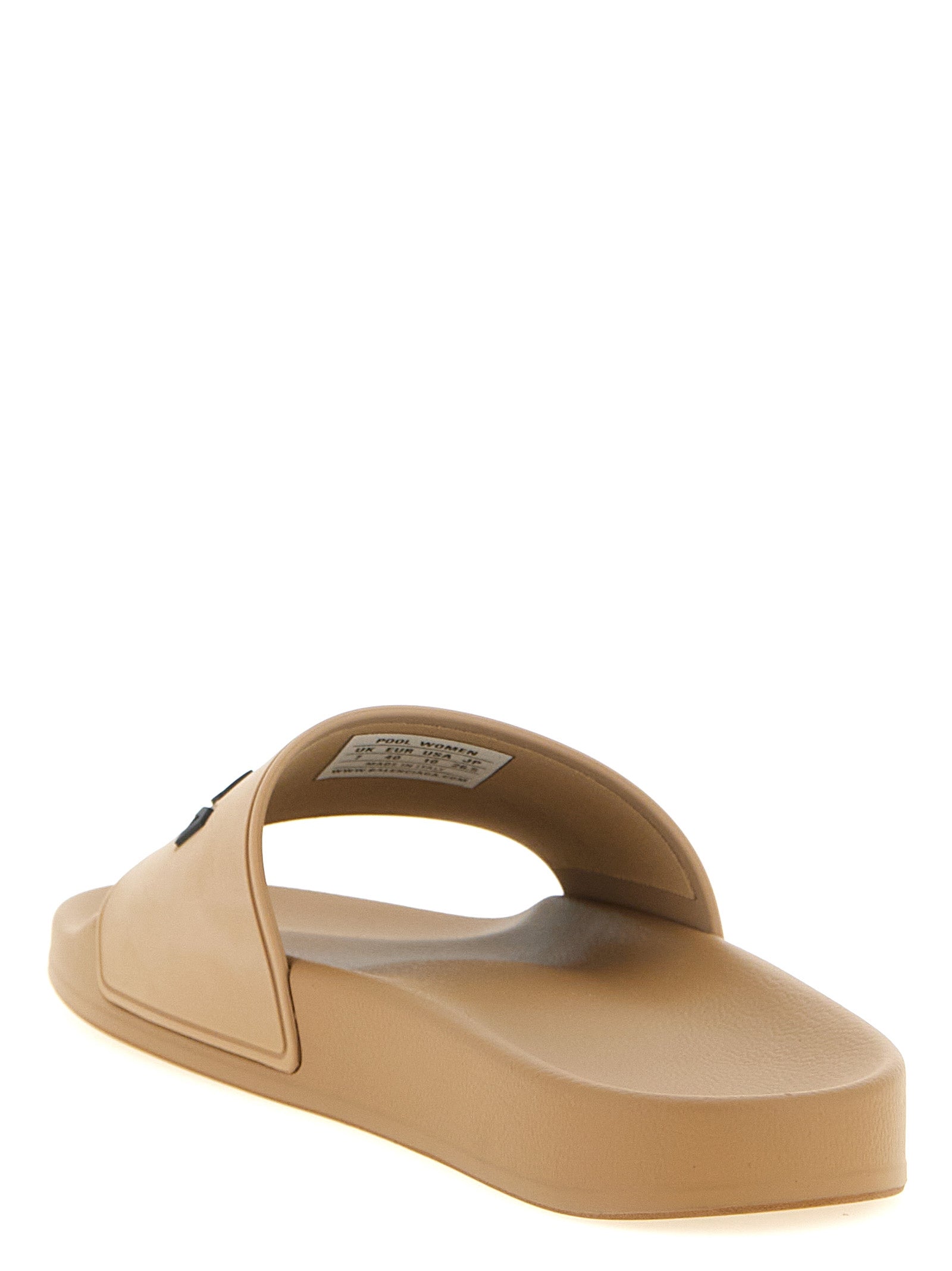 Balenciaga Slide Pool Beige Plastic Slides EU41/US11