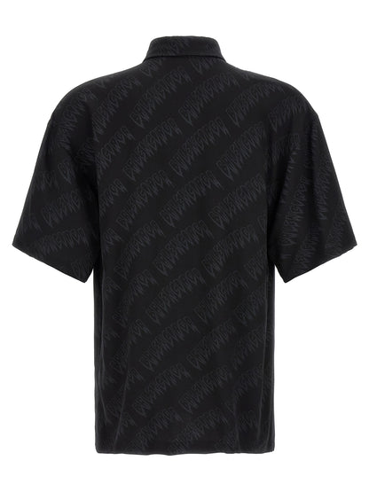 Balenciaga Black Viscose Blouse