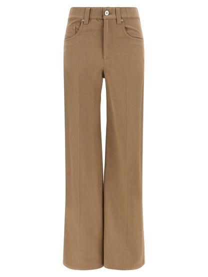 Brunello Cucinelli Beige Cotton Jeans Denim