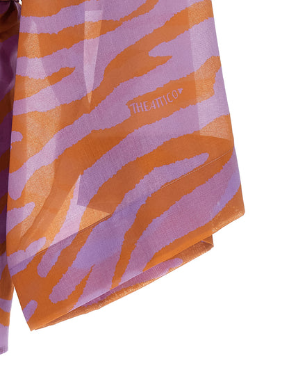 The Attico Il Primo Bagno Mini Dress in Purple, IT36 | S