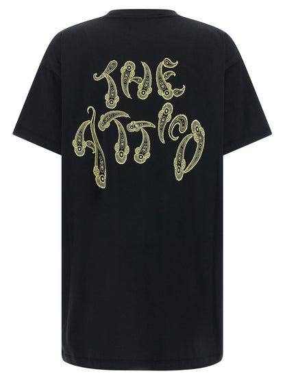 The Attico Black Cotton T-Shirt