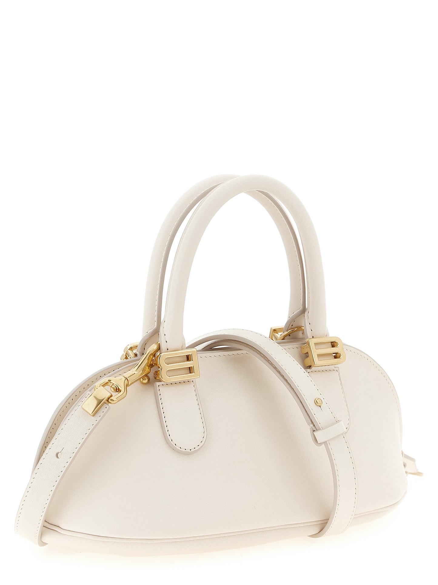 Balenciaga Mini Smooth Calfskin Handbag - White