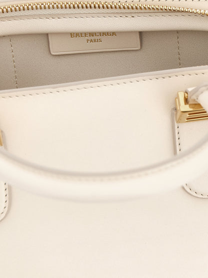 Balenciaga Mini Smooth Calfskin Handbag - White