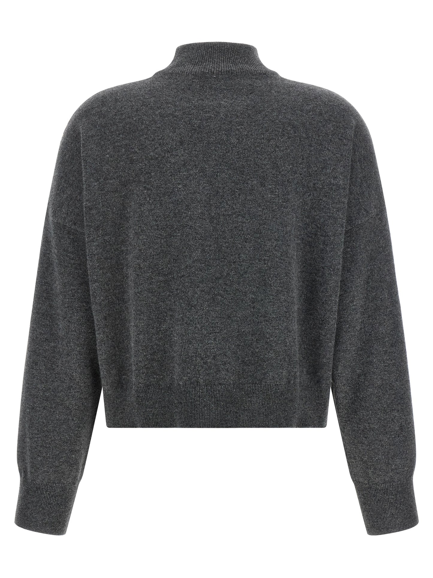 Brunello Cucinelli Gray Cashmere Cardigan