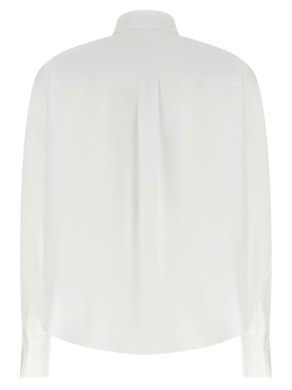 Brunello Cucinelli White Cotton Blouse