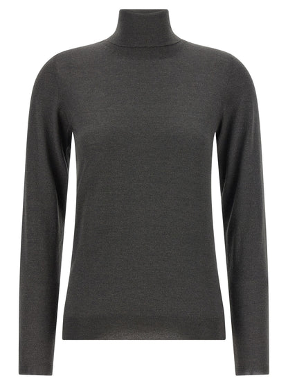 Brunello Cucinelli Gray Cashmere Cardigan