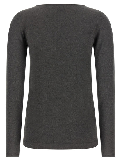 Brunello Cucinelli Gray Cashmere Cardigan