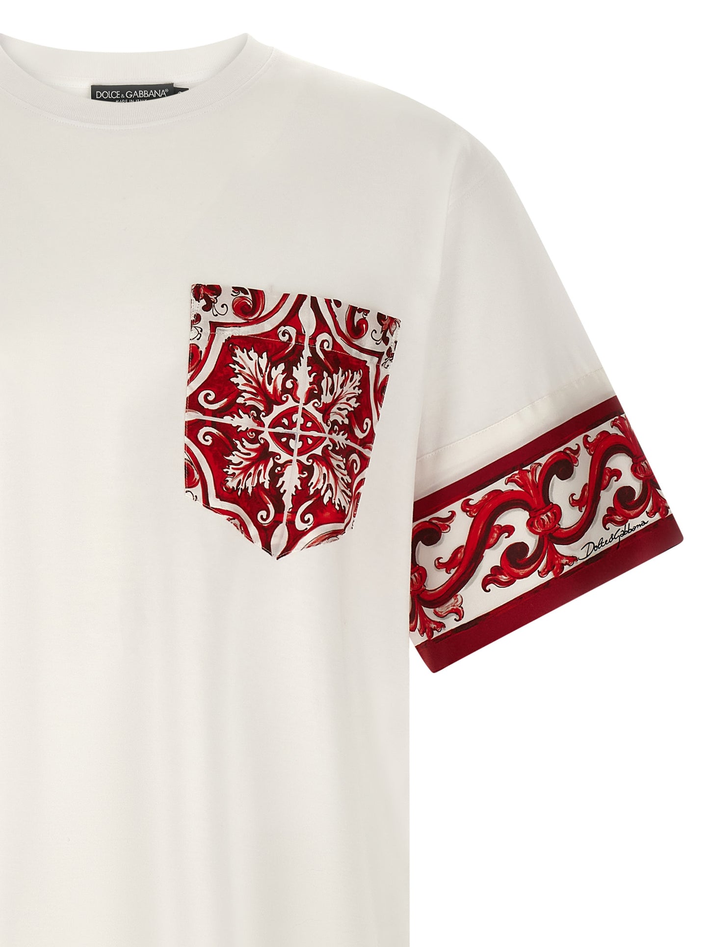Dolce & Gabbana Multicolor Cotton T-Shirt