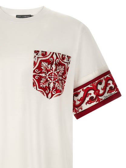Dolce & Gabbana Multicolor Cotton T-Shirt