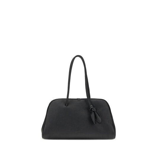 Jacquemus Black Calf Leather Bos Taurus Il Turismo Shoulder Bag