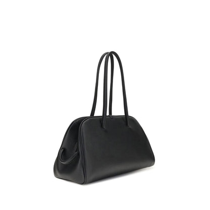 Jacquemus Black Calf Leather Bos Taurus Il Turismo Shoulder Bag