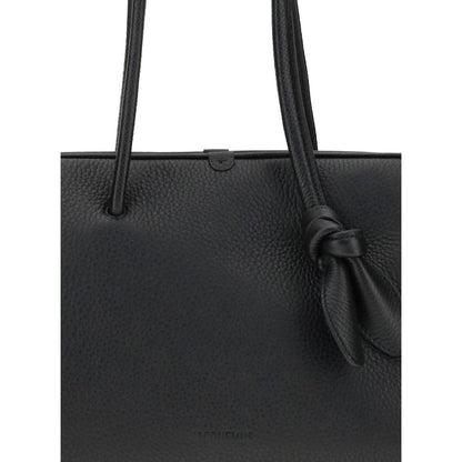 Jacquemus Black Calf Leather Bos Taurus Il Turismo Shoulder Bag