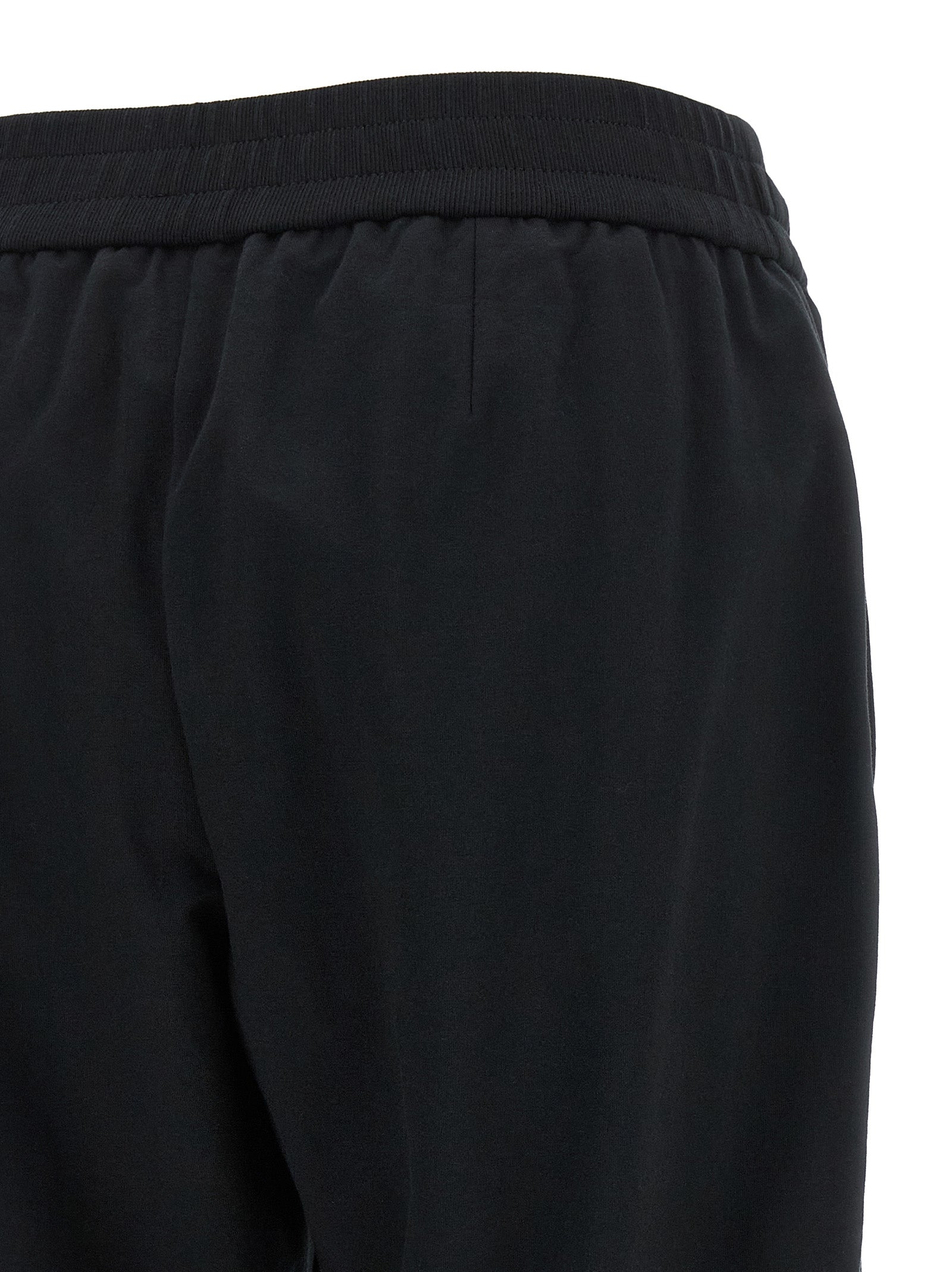 Brunello Cucinelli Black Cotton Joggers