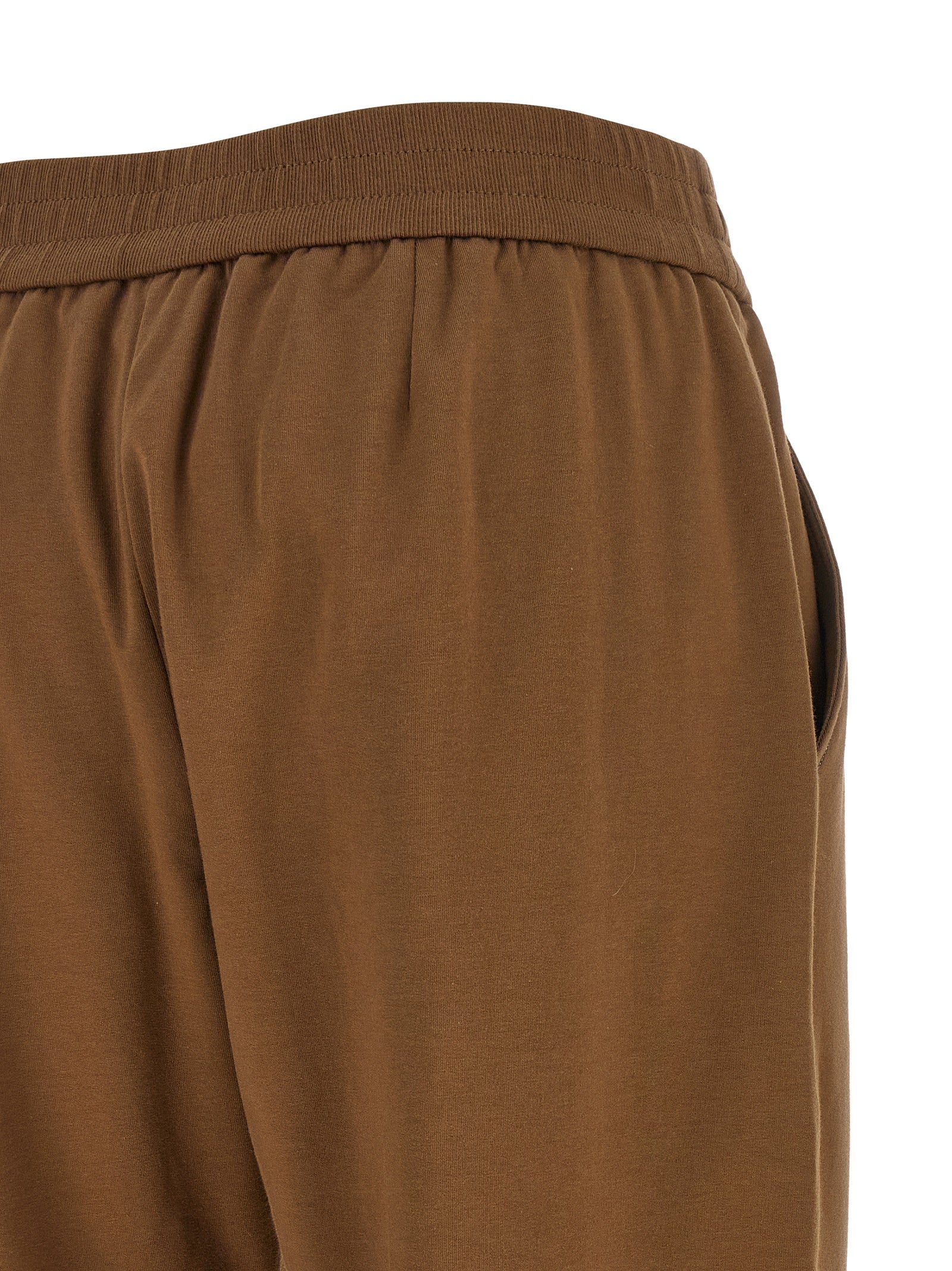 Brunello Cucinelli Brown Cotton Joggers