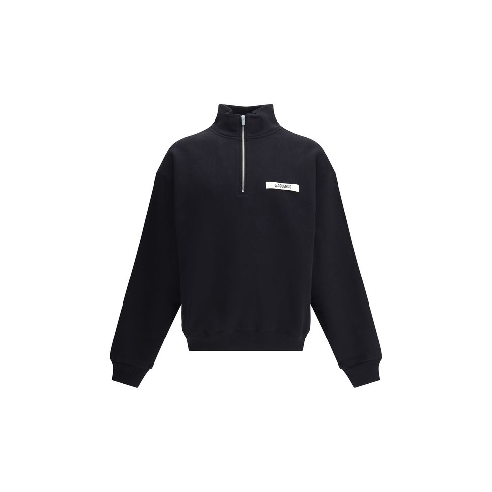 Jacquemus Black Cotton Le Camionneur Sweatshirt