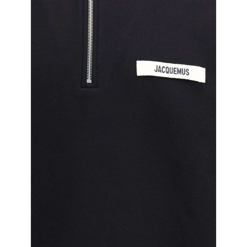 Jacquemus Black Cotton Le Camionneur Sweatshirt