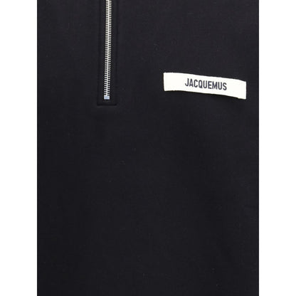 Jacquemus Black Cotton Le Camionneur Sweatshirt