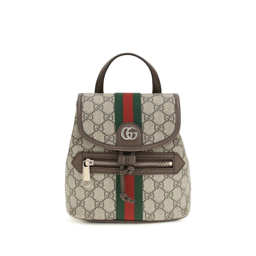 Gucci Beige Small GG Emblem Shoulder Bag