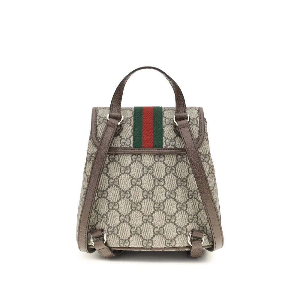 Gucci Beige Small GG Emblem Shoulder Bag