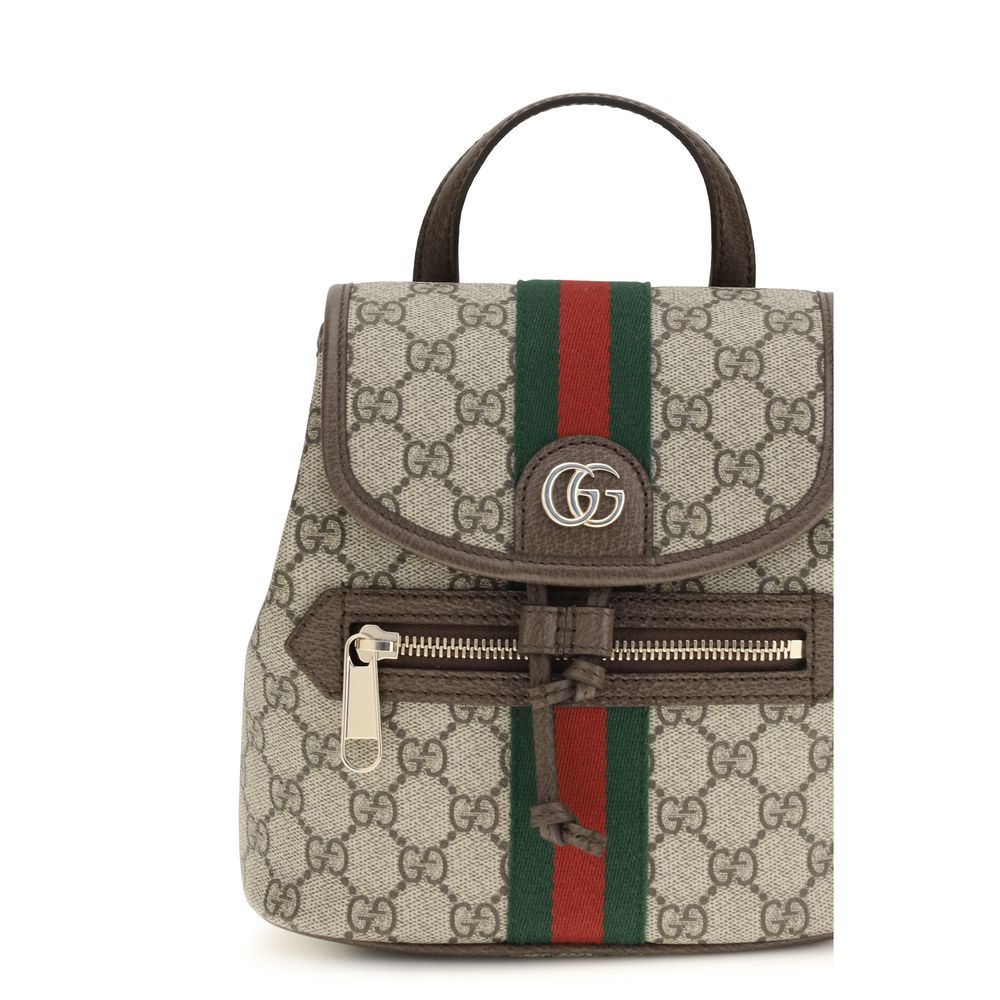 Gucci Beige Small GG Emblem Shoulder Bag
