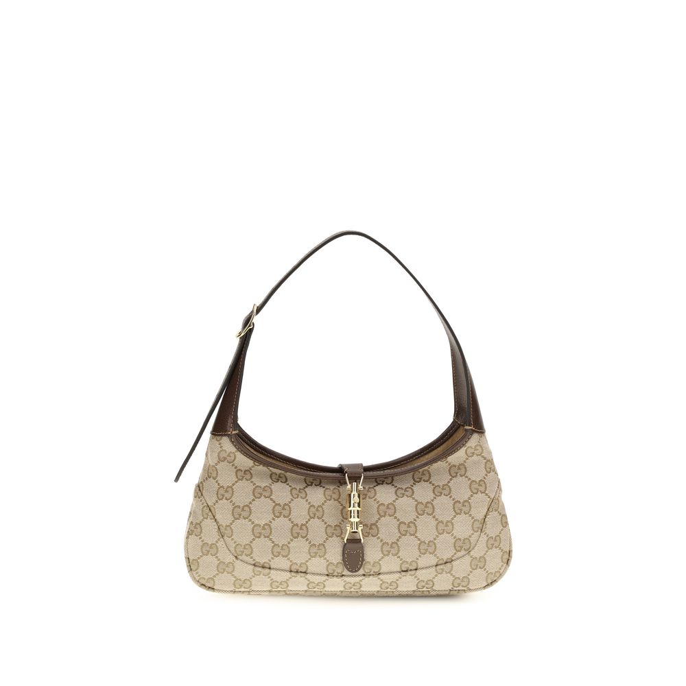 Gucci Beige Medium Jackie Slim Shoulder Bag