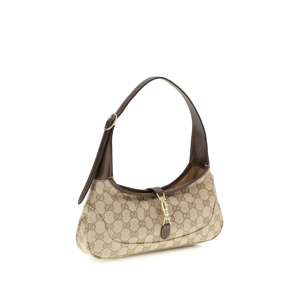 Gucci Beige Medium Jackie Slim Shoulder Bag