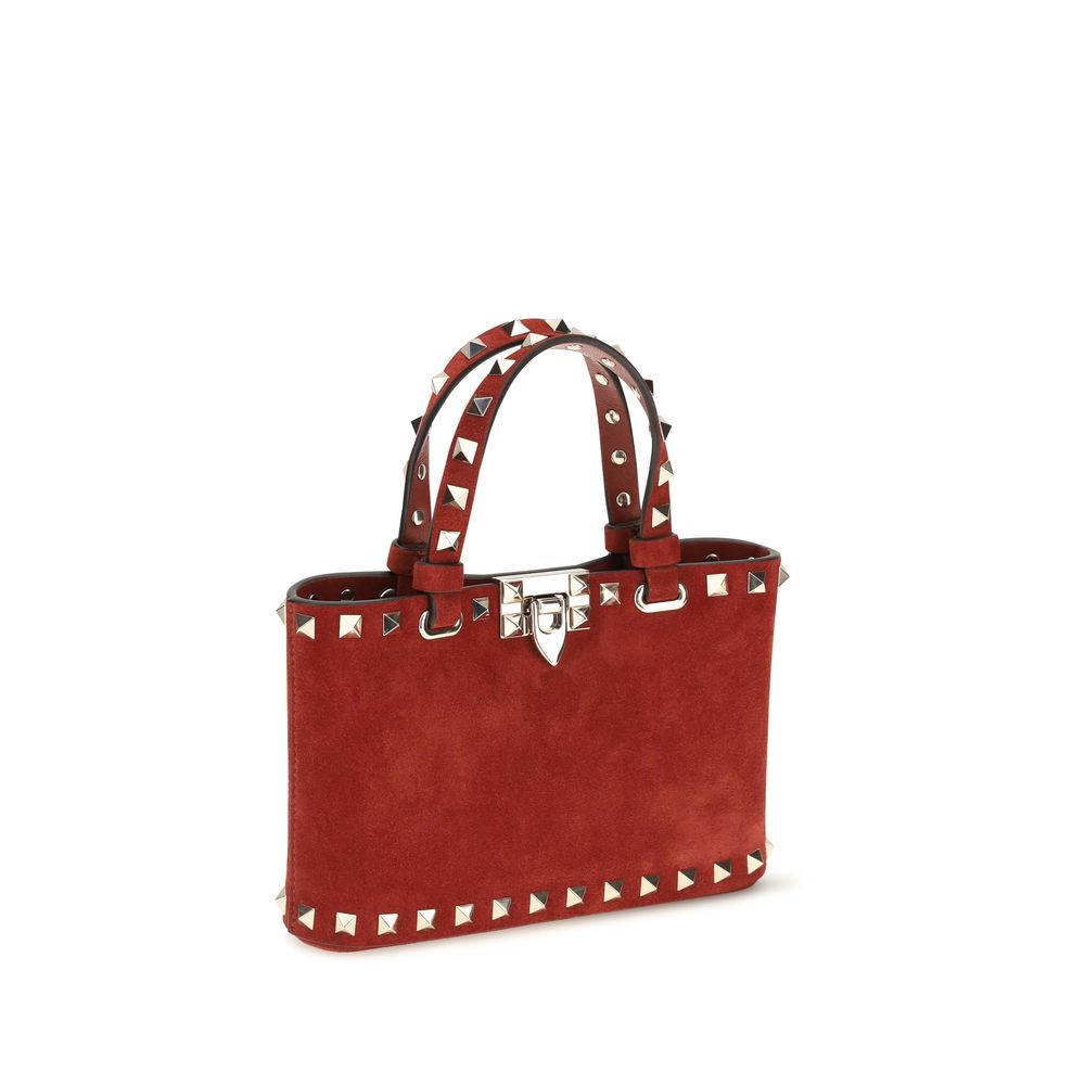 Valentino Garavani Multicolor Calf Leather Rockstud Mini Handbag