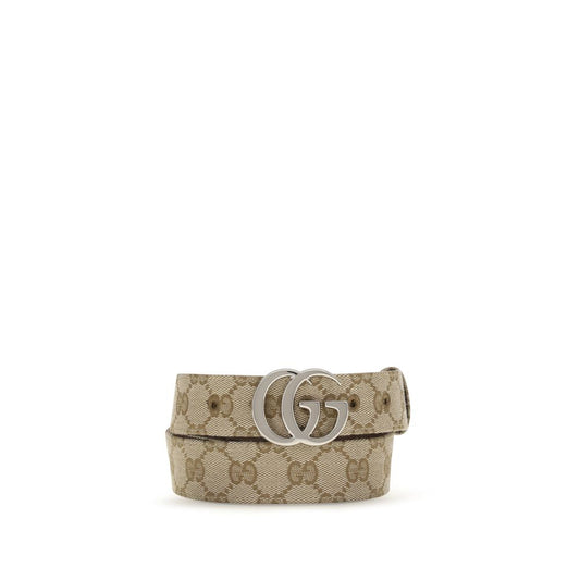 Gucci Beige GG Marmont Belt