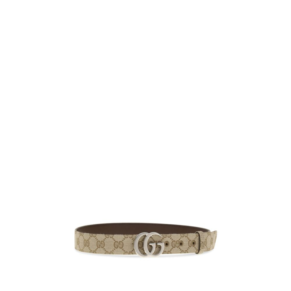 Gucci Beige GG Marmont Belt