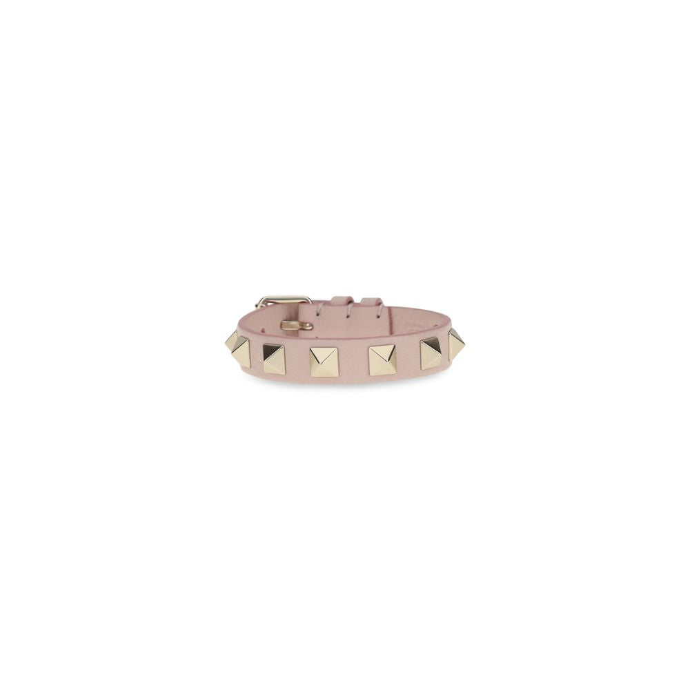 Valentino Garavani Multicolor Calf Leather Rockstud Bracelet