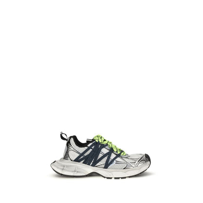 Balenciaga Gray / Neon Yellow 3XL Interlace Sneakers